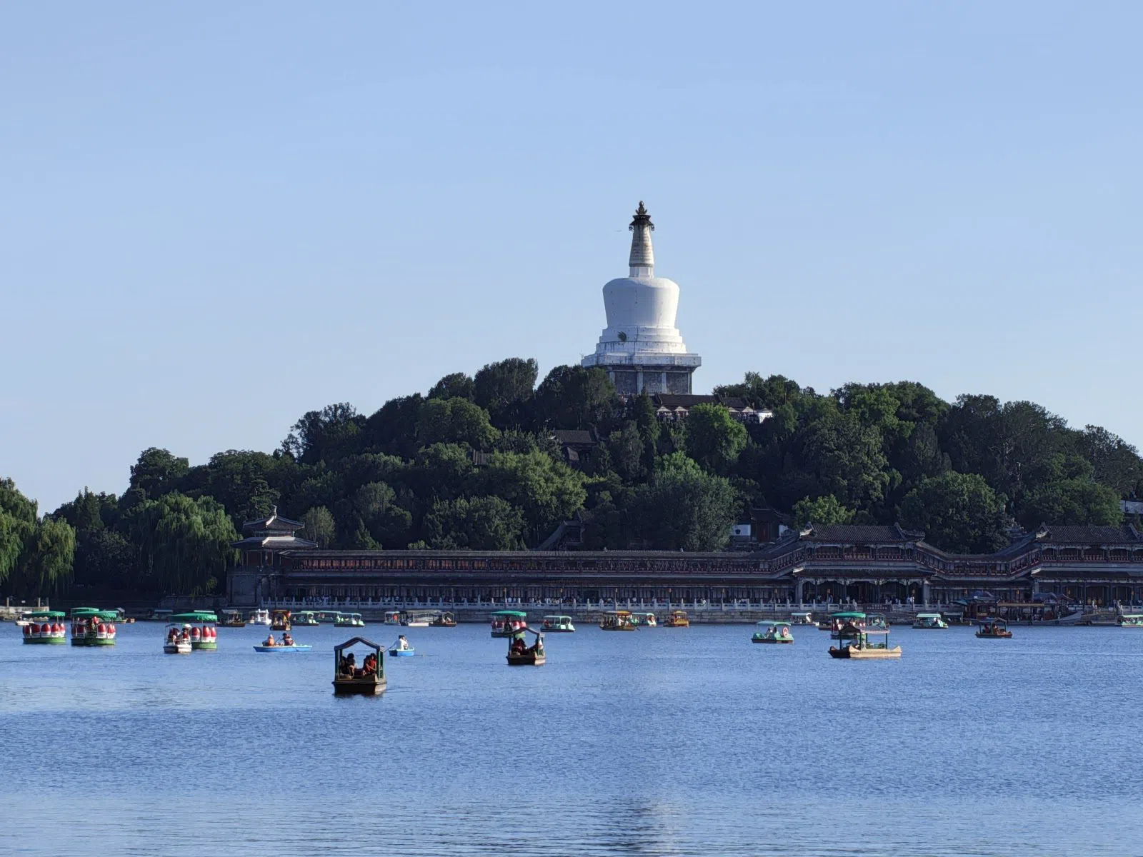 北海公園 — 瓊華島と白塔、北京