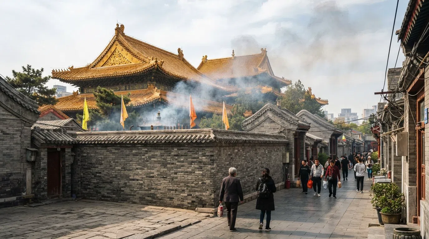 Yonghegong & Wudaoying, Pequim: incenso, café e um hutong vivido