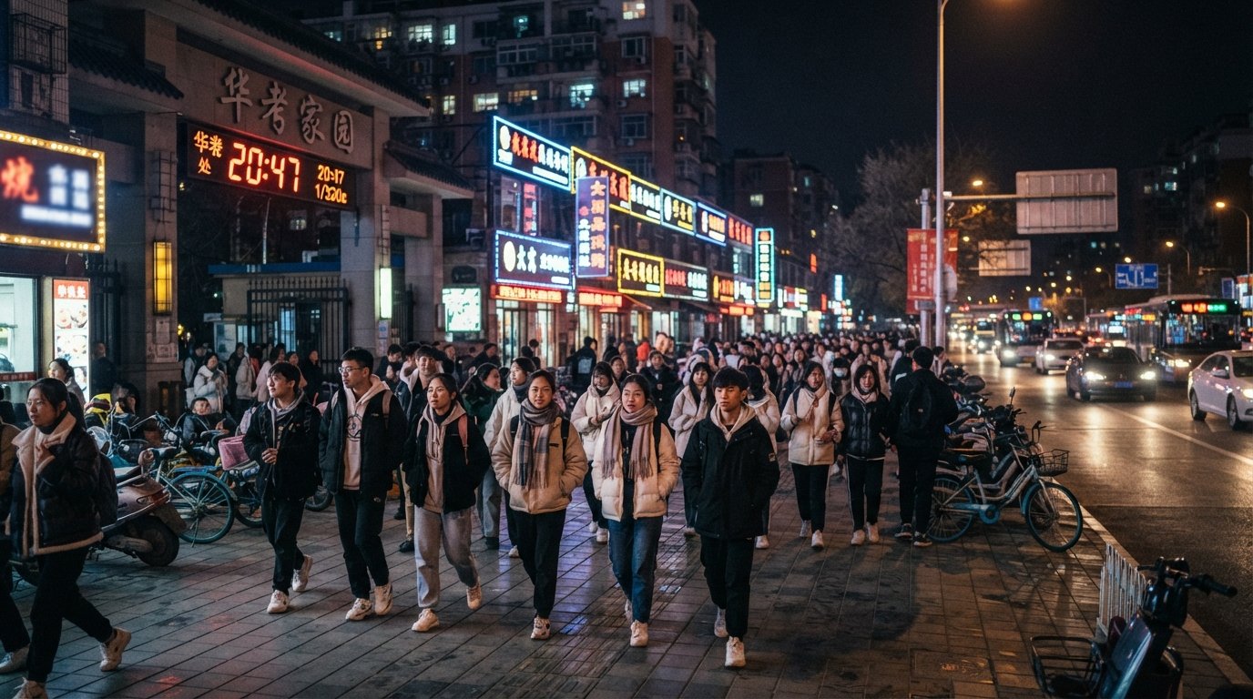 Wudaokou, Beijing: the student quarter that eats, studies and stays up late